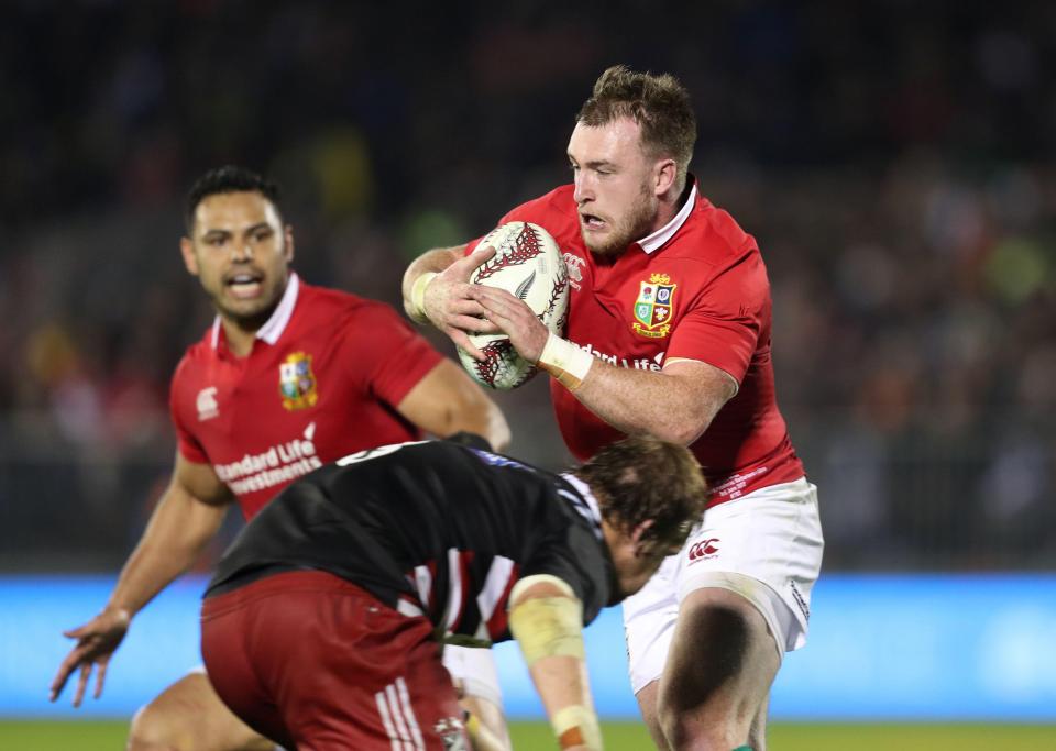 Stuart Hogg struggled in the early stages at full-back