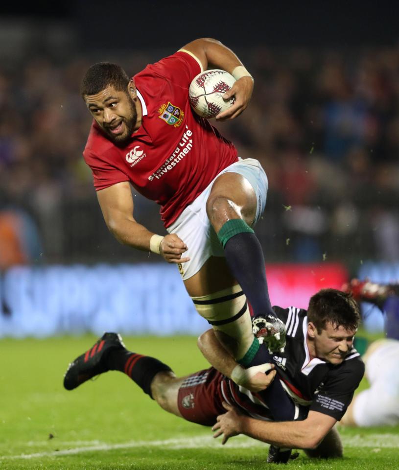 Toby Faletau was one of few bright sparks for the Lions