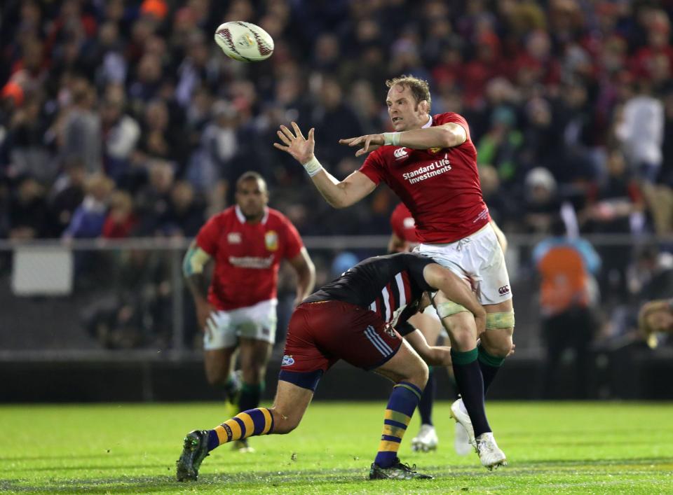  Forwards leader Alun Wyn Jones is back in action