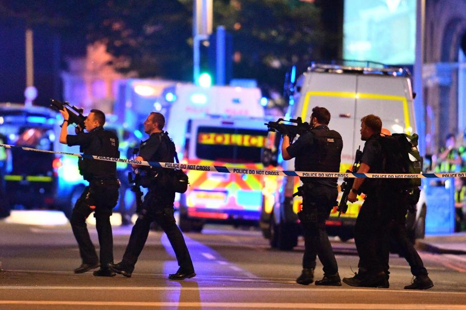  Firearms officers had killed the jihadis within eight minutes of the first call