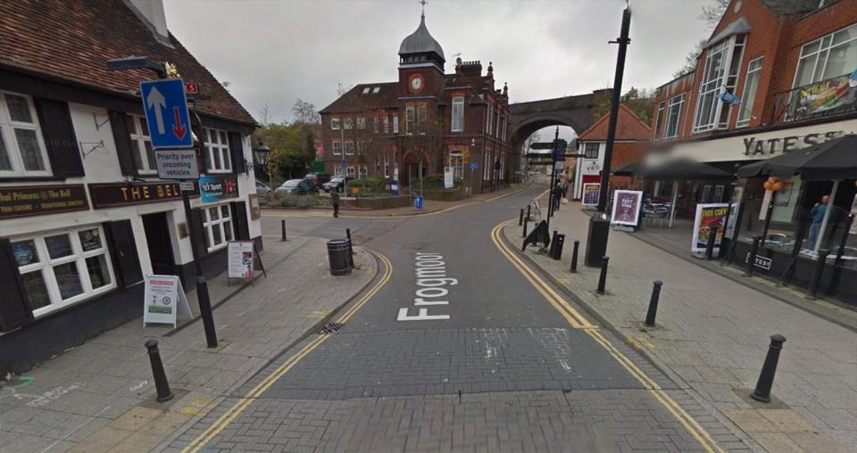  Horror attack ... a 47-year-old woman was reportedly sprayed in the face with an acid-like substance on Saturday