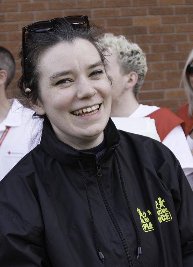  28-year-old Mary Healy said it was great to see people pull together for something positive