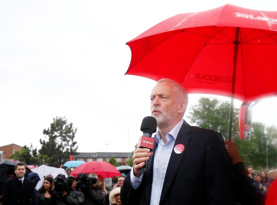  Jeremy Corbyn today hit out at Theresa May for cuts to police