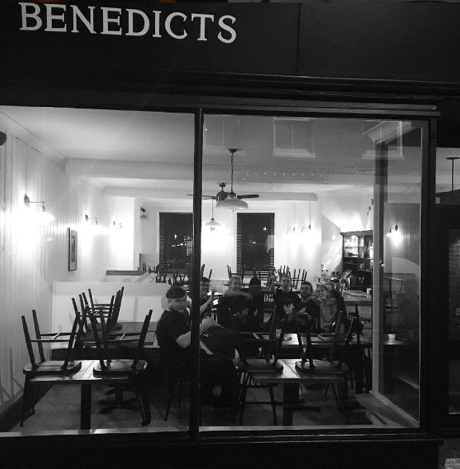  Richard owns the celebrated Norwich restaurant Benedicts