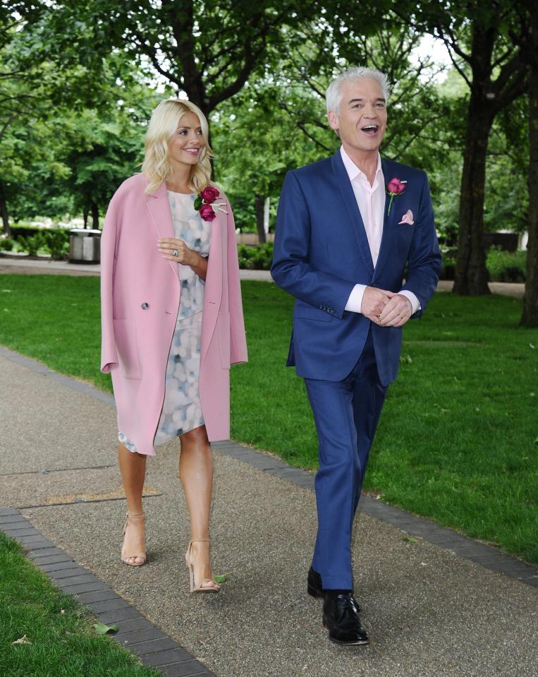  Holly and Phil will be presiding over their second TV wedding