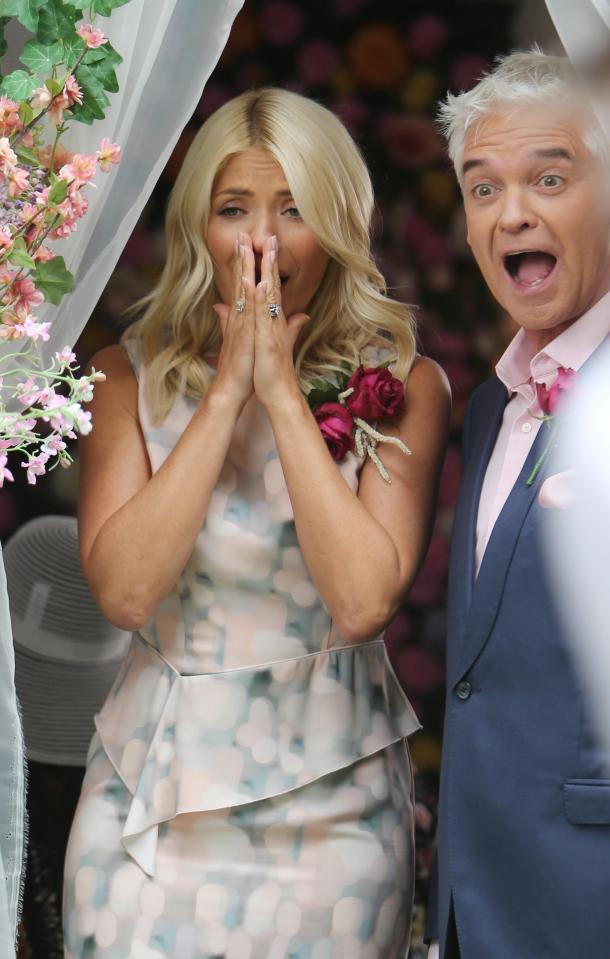  Phil has obviously seen something AMAZING at the This Morning wedding