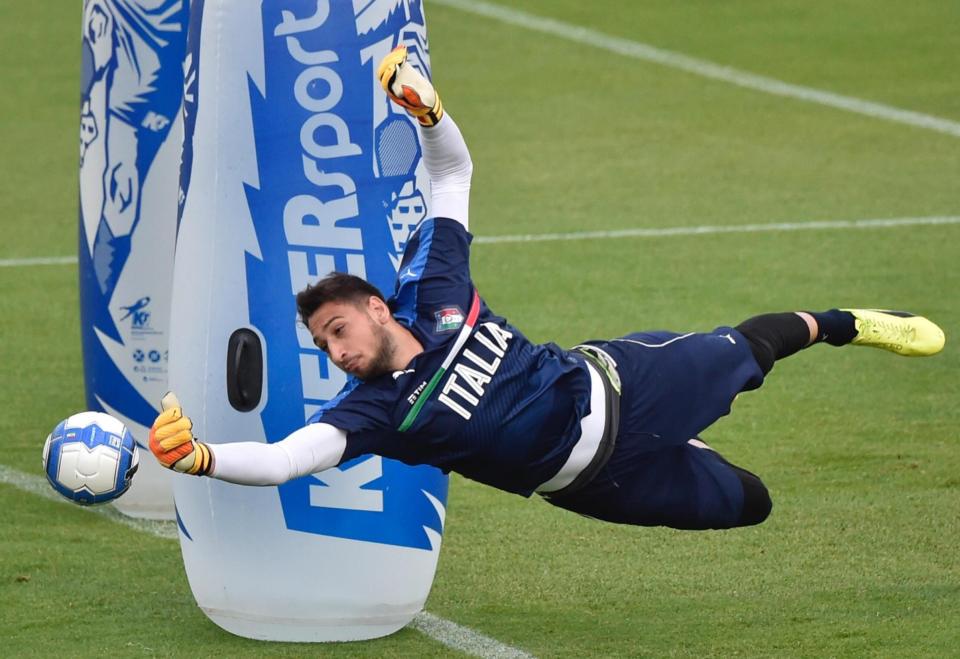 Gianluigi Donnarumma is a target for Manchester United if David De Gea leaves