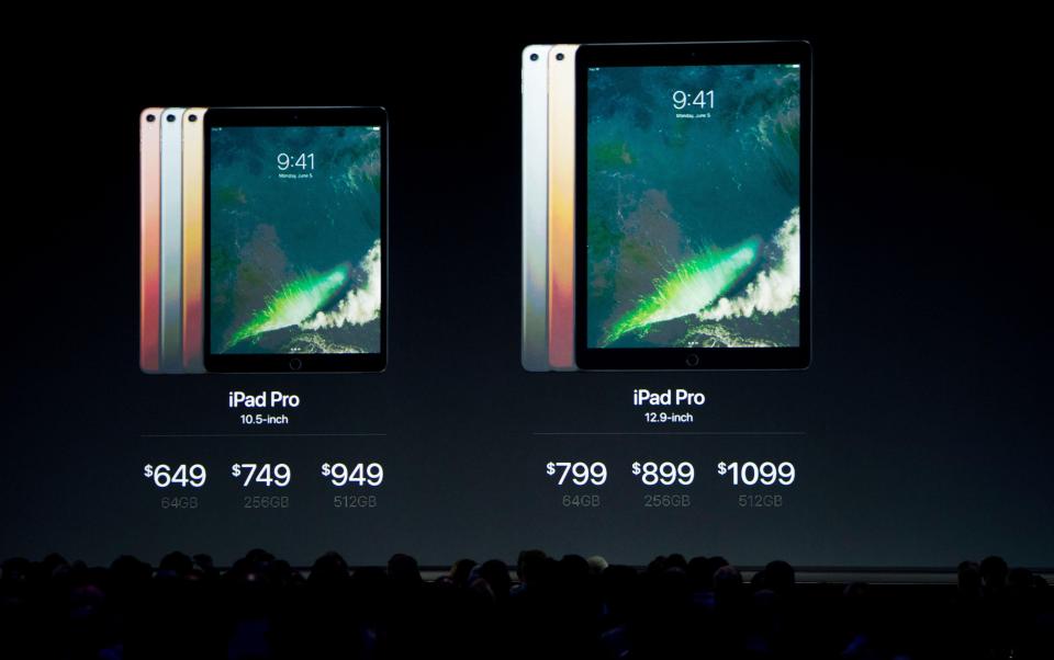  The new iPad Pro was unveiled at WWDC before hitting the shops just days afterwards