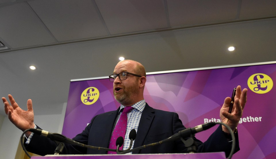 Ukip leader Paul Nuttall today called for tactical voting to support the Tories