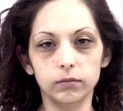  Monica Abeyta, 30, was arrested after the tot got hold of her gun