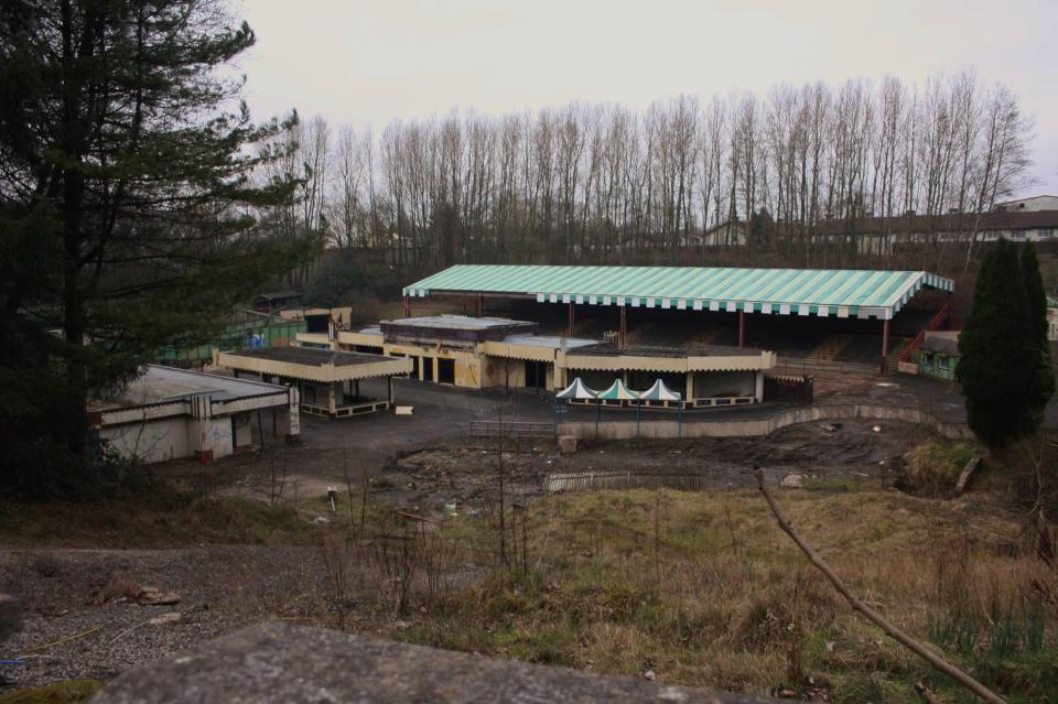  Since its closure in 2012, the site has become overgrown, with weeds and vines surrounding the abandoned buildings