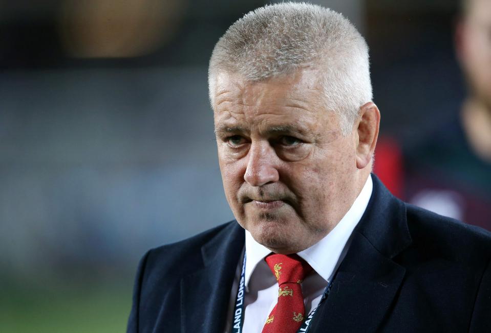  Warren Gatland's tactics have been questioned after Blues defeat