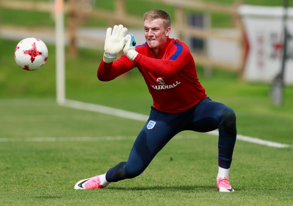 Jordan Pickford could be one of the stars of the tournament in Poland as England get set to face Sweden