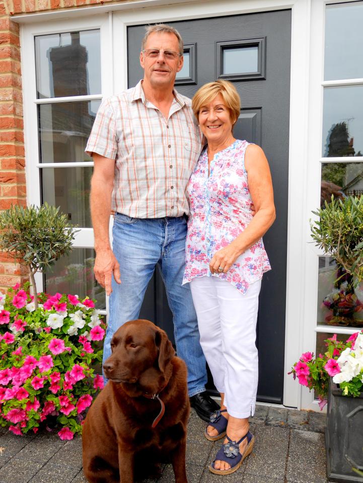  Terry and Teresa Gibbons have built their home exactly the way they wanted - and for a bargain price