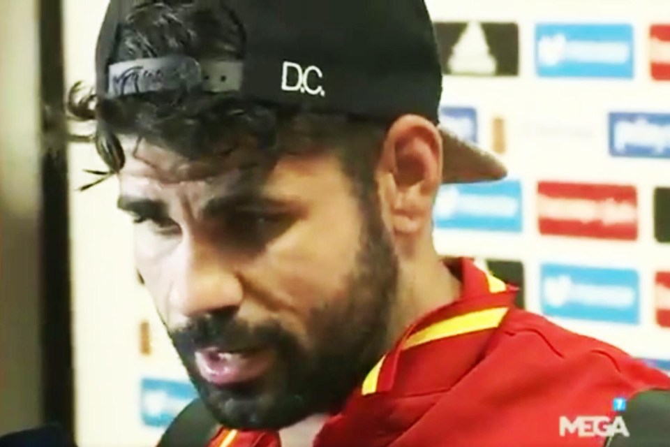 Diego Costa has been told to leave Chelsea by boss Antonio Conte