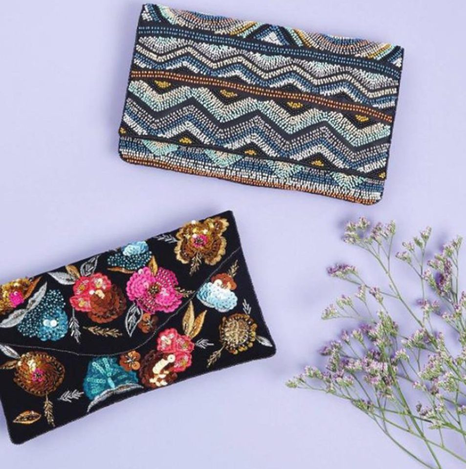  The cute Primark clutch also comes in a fun zig-zag pattern