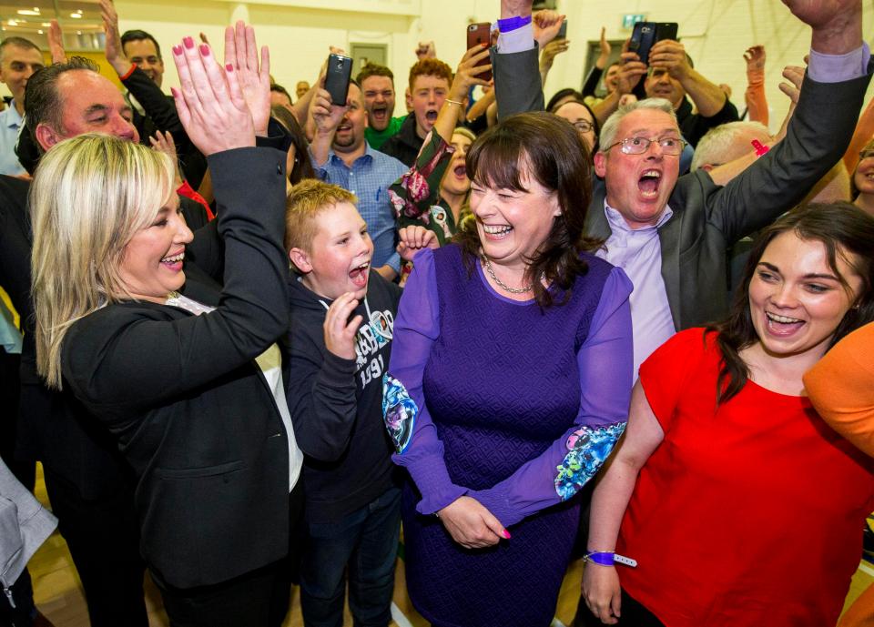 The backing of seven Sinn Fein MPs would reduce the Tory majority to just four 