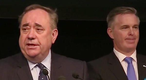  Former Scottish First Minister Alex Salmond has been kicked out of Parliament