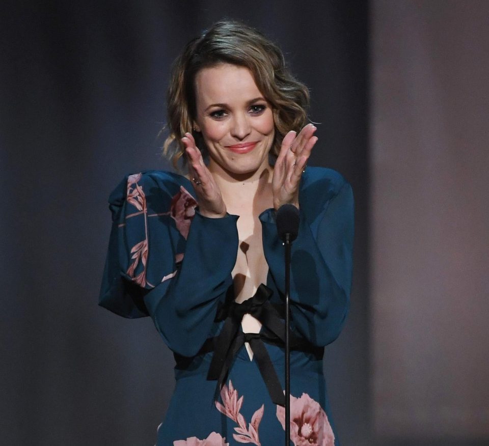  Rachel McAdams paid tribute to the veteran star as well