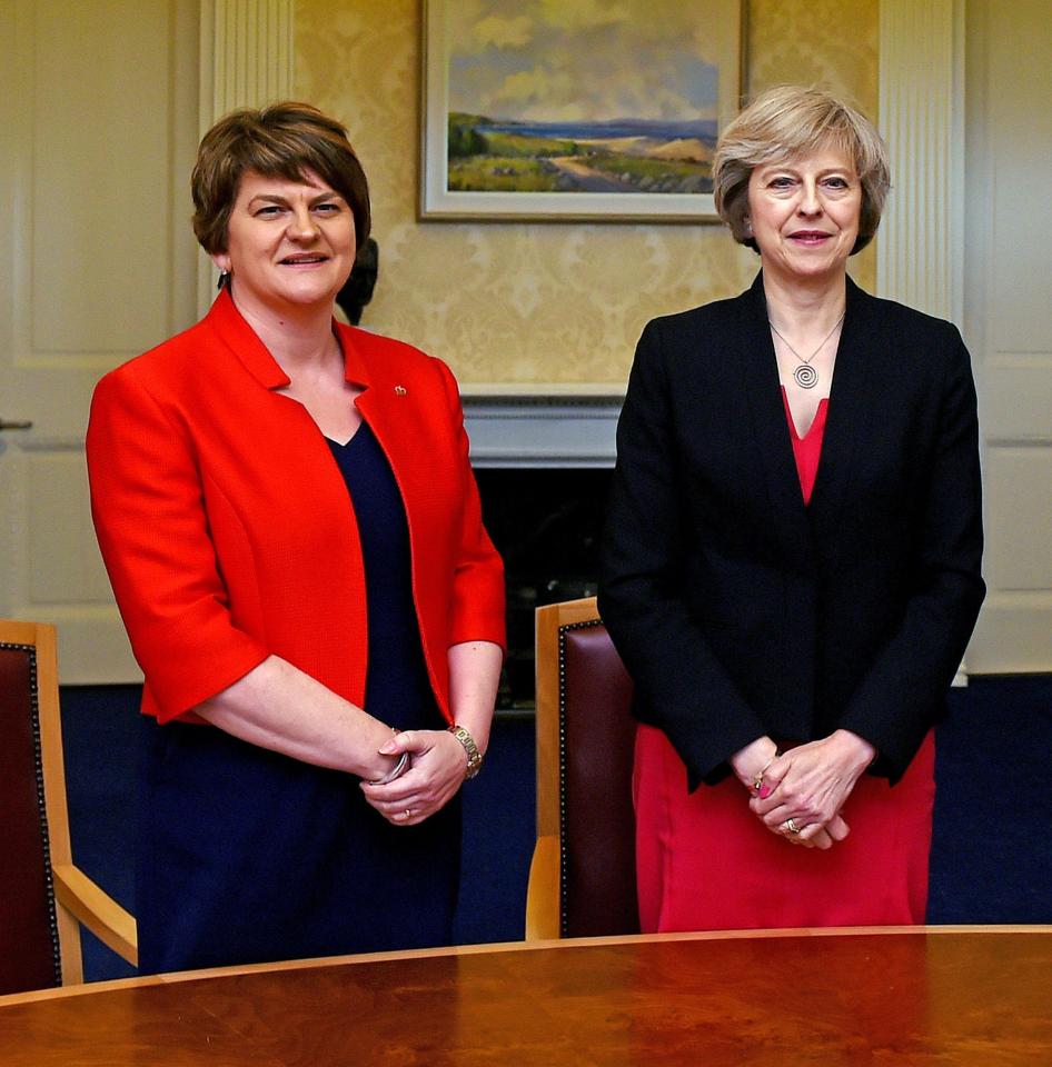  Democratic Unionist Party (DUP) leader Arlene Foster and Theresa May could make a brilliant pairing for our Brexit fate