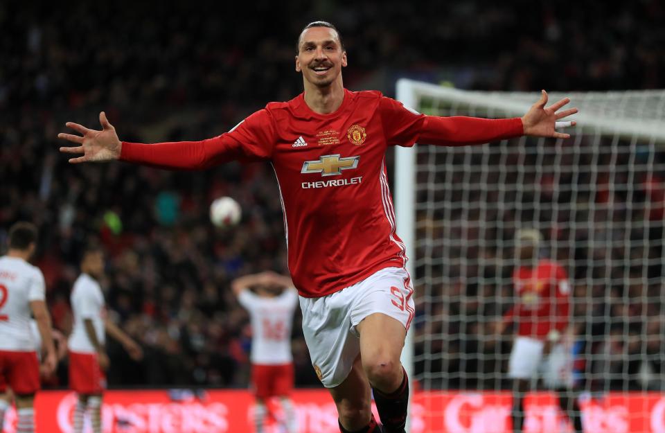  Zlatan Ibrahimovic has been linked with moves to Atletico Madrid and PSG