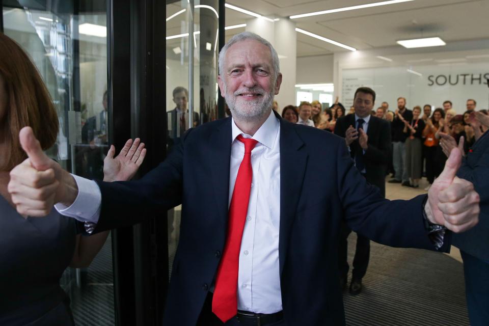 Posts on Facebook went viral backing the Labour leader