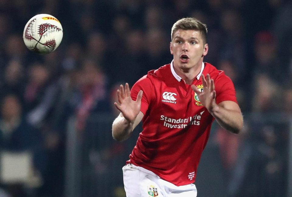  Lions fly-half Owen Farrell impressed against the Crusaders last Saturday