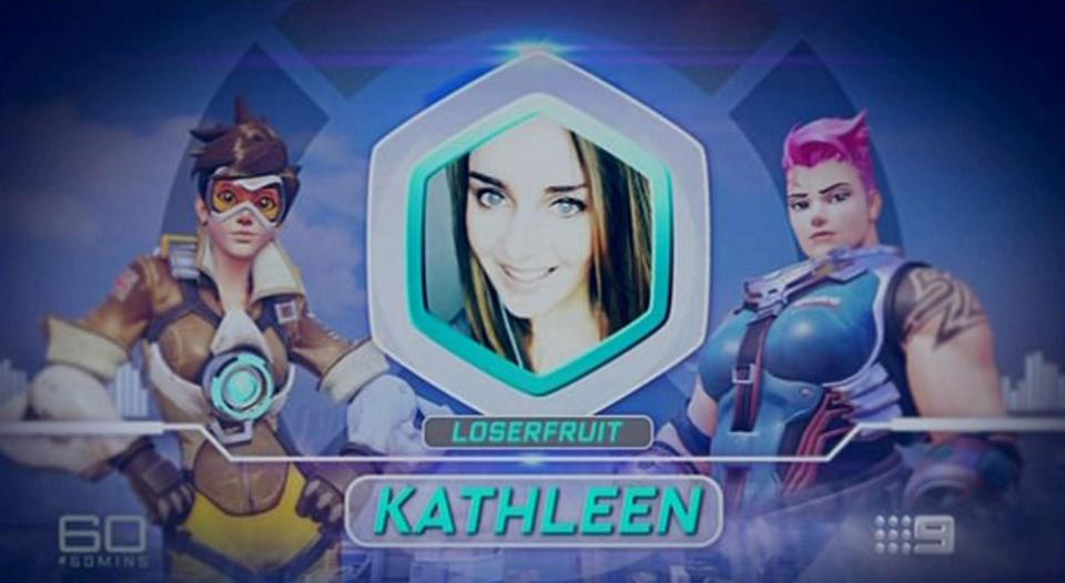  Kathleen says she has received abuse online while gaming