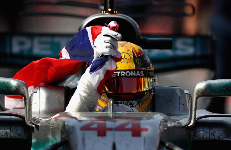  Lewis Hamilton celebrates Canadian Grand Prix win