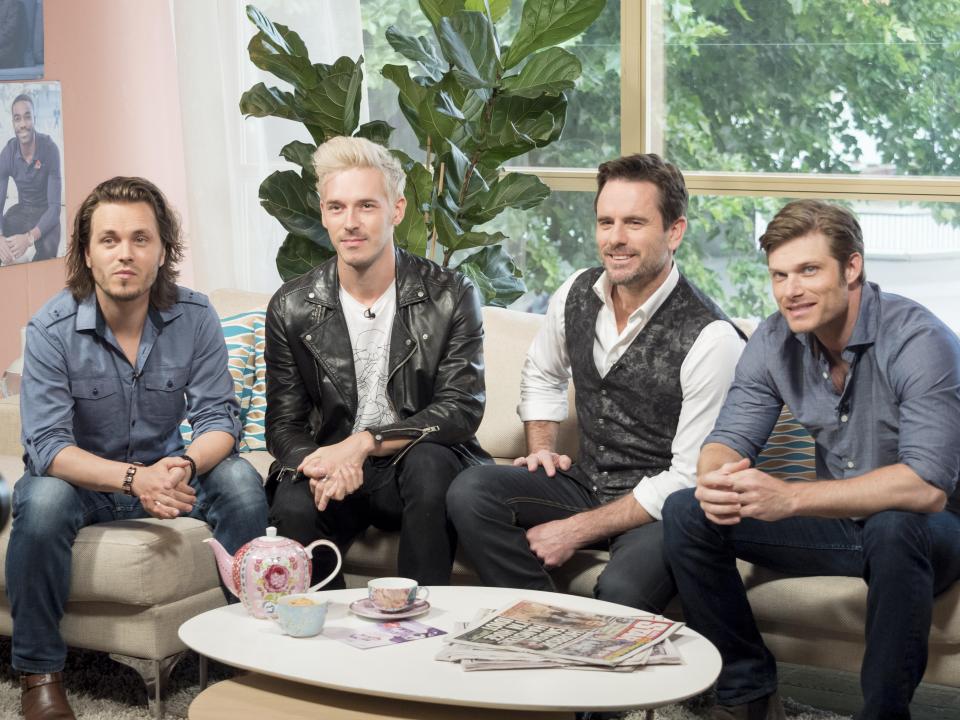  Holly gushed to guests Jonathan Jackson, Sam Palladio, Charles Esten and Chris Carmack about her love for the show