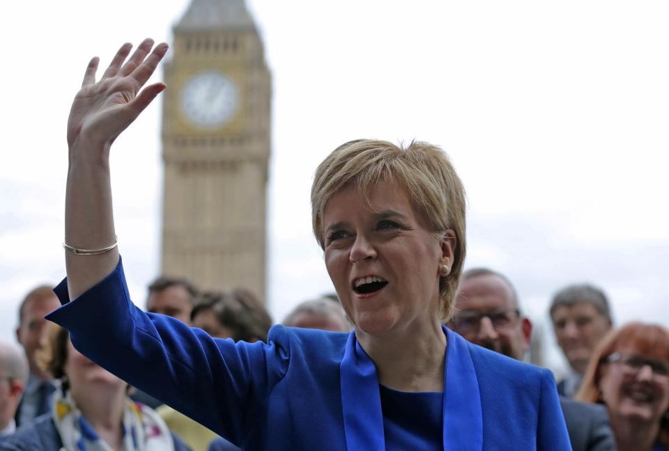  The SNP want Nicola Sturgeon to get a seat at the Brexit negotiations