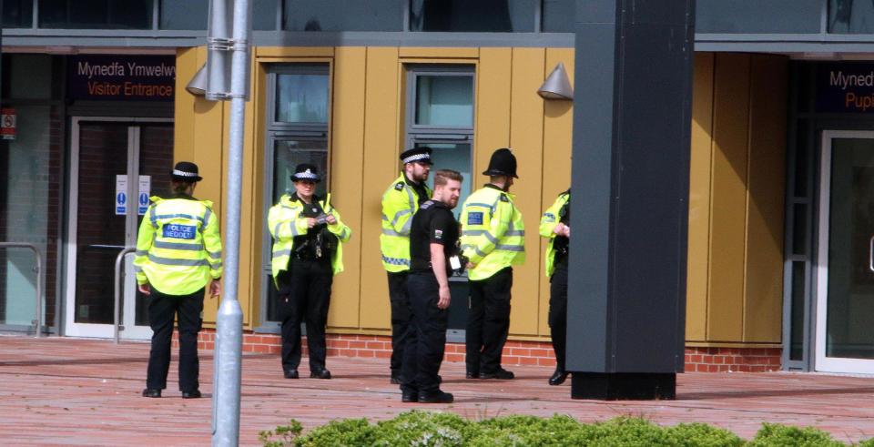  School was put in lockdown and hundreds of children were kept behind amid safety fears