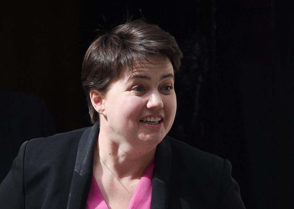  Ruth Davidson's Scottish Tories are generally in favour of a softer Brexit