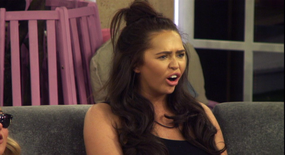 Chanelle McCleary has been given a formal warning by Big Brother