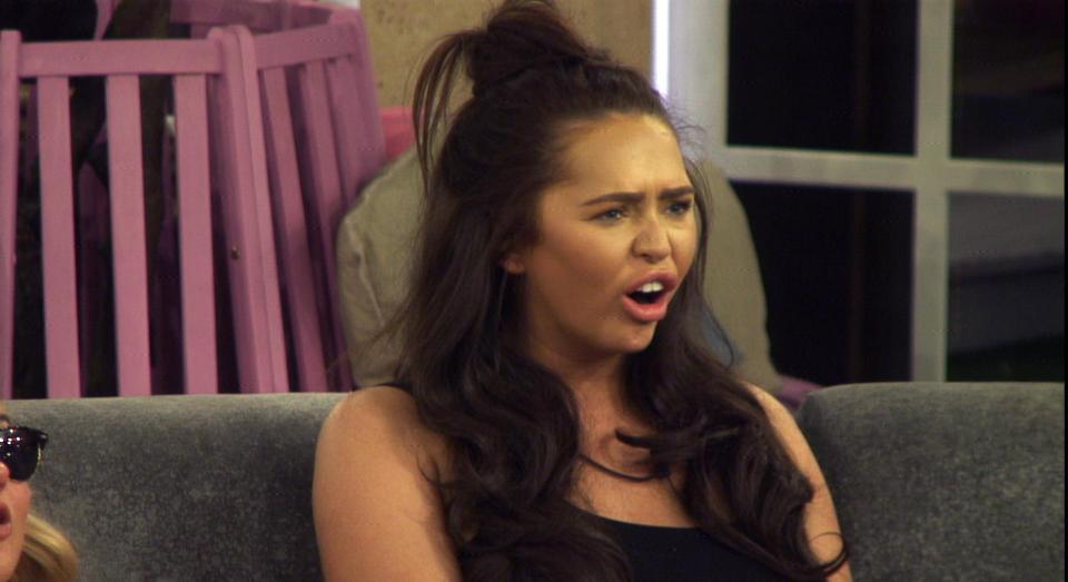  Chanelle McCleary has been given a formal warning by Big Brother