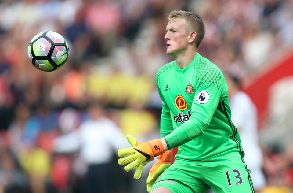 Jordan Pickford starred for Sunderland last season but could stop them getting relegated to the Championship