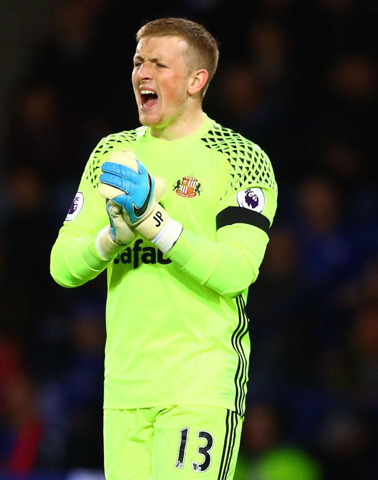 Jordan Pickford has become the third most-expensive goalkeeper in the world