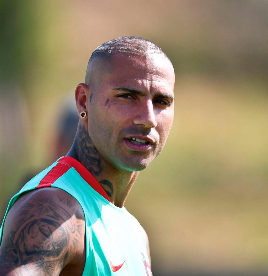  One of the Portugal players to give Cristiano the most stick is a man who has sported some rather unusual styles himself - Ricardo Quaresma