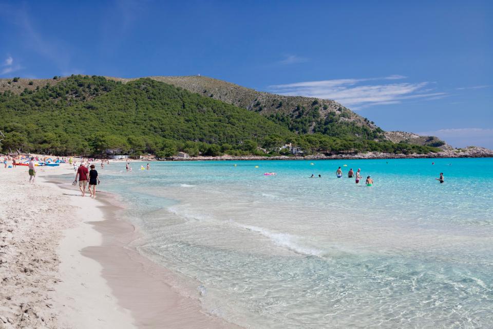  Swim in crystal clear waters at secluded coves such as Cala Agulla