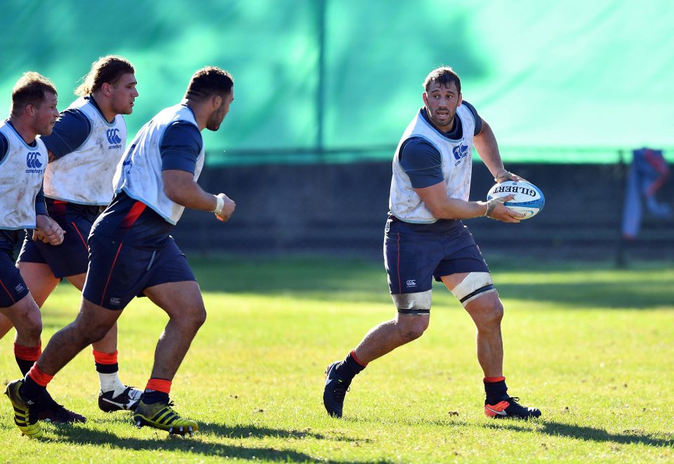  Chris Robshaw will return for England after an ankle injury