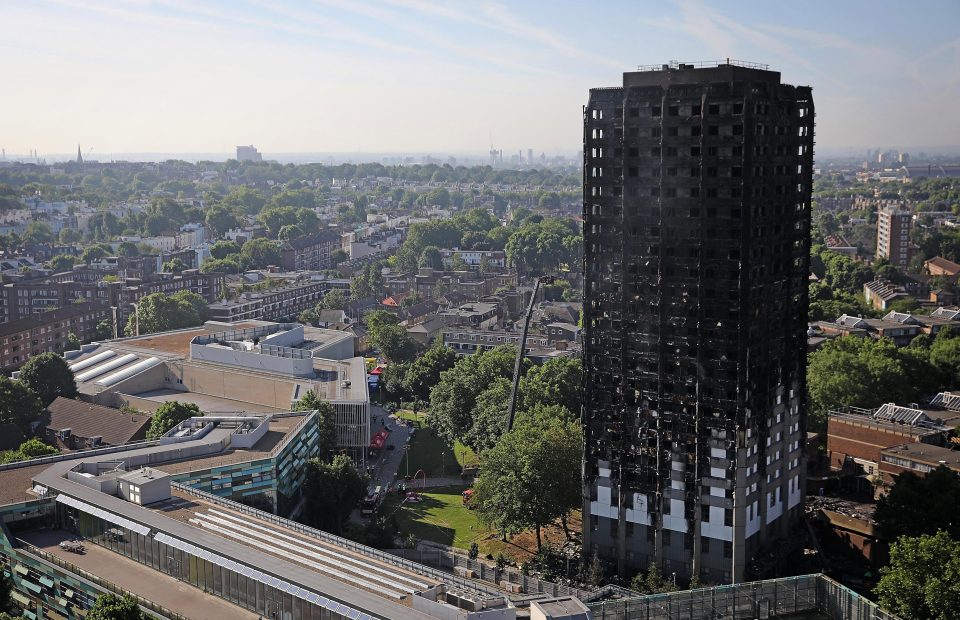  Many of those feared to have died are thought to still be in the gutted building in North Kensington, west London