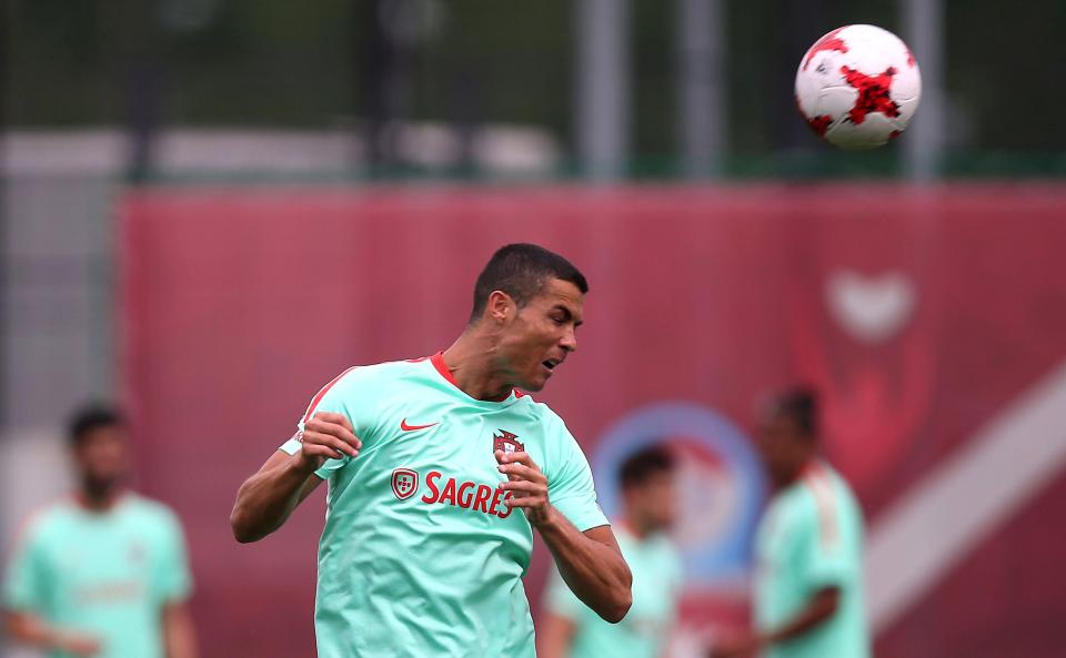  Ronaldo's Portugal play in the Confederations Cup which starts this weekend