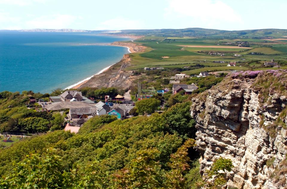  At Blackgang Chine on the Isle Of Wight, visitors can discover an underwater cave and abandoned sunken shipwreck