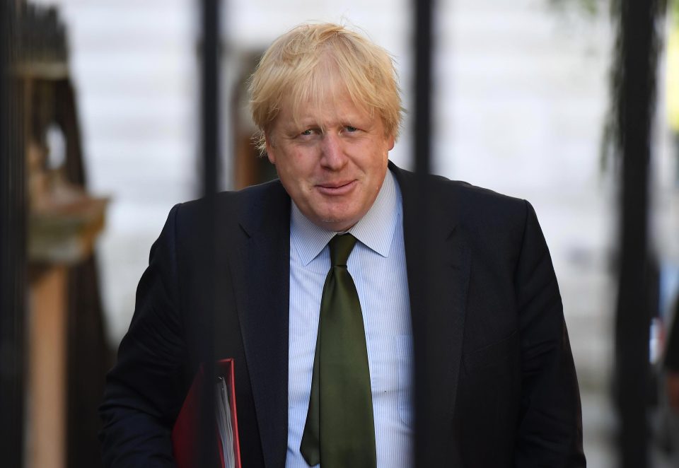  Boris Johnson is now back in the Cabinet as foreign secretary