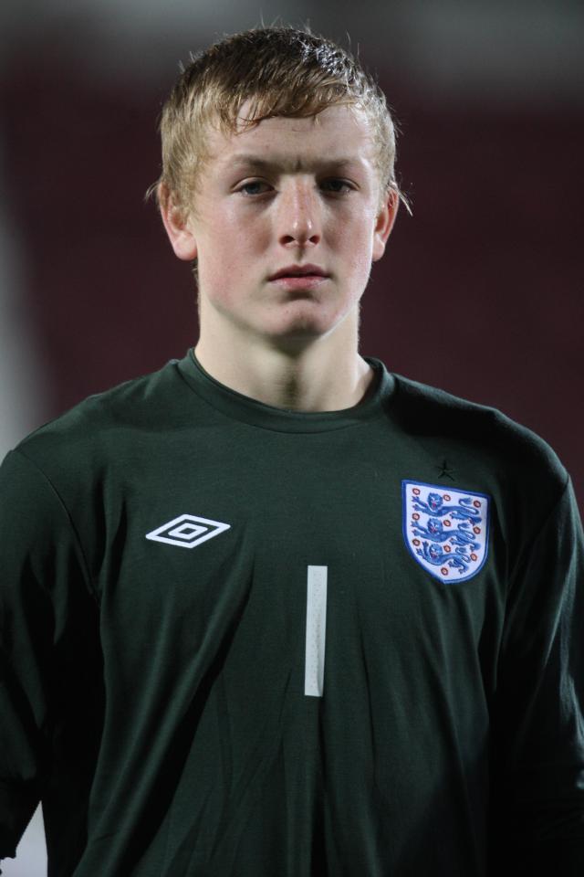 Jordan Pickford has represented England at every level from U16s to U21s