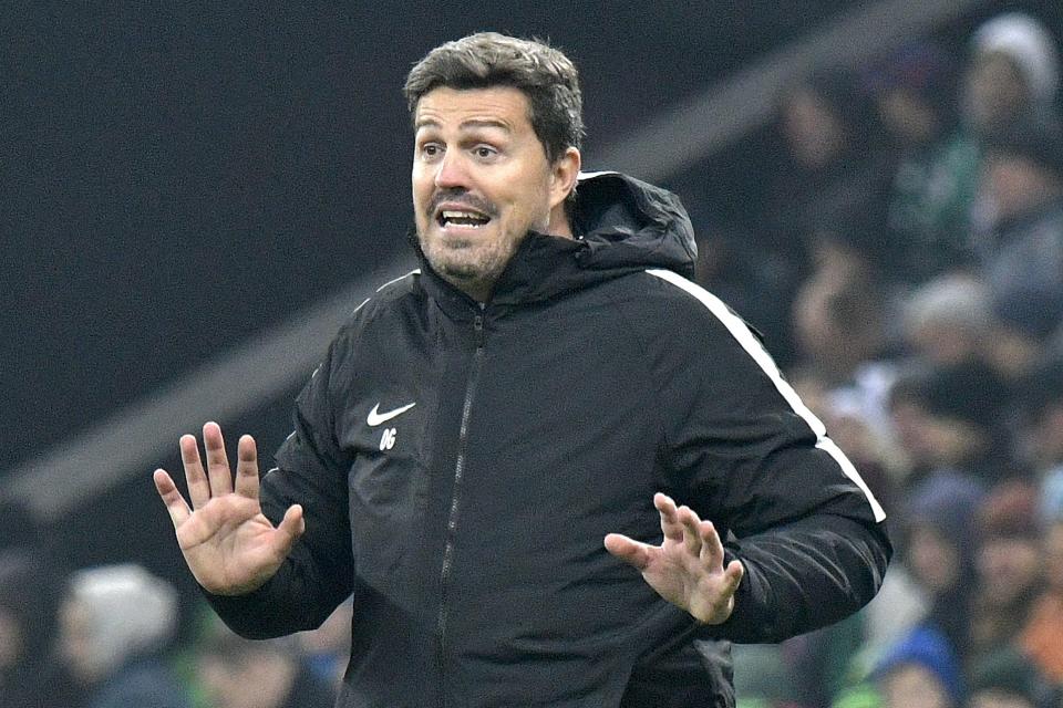 Oscar Garcia will be hoping to guide Salzburg out of the group stages