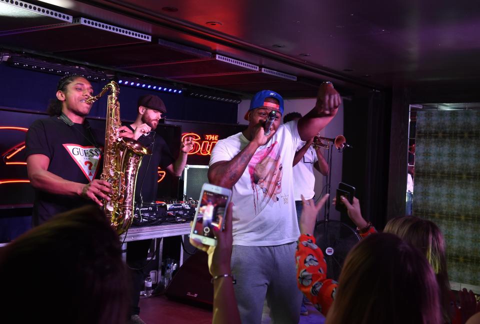  Rudimental also performed at the special Sun gig