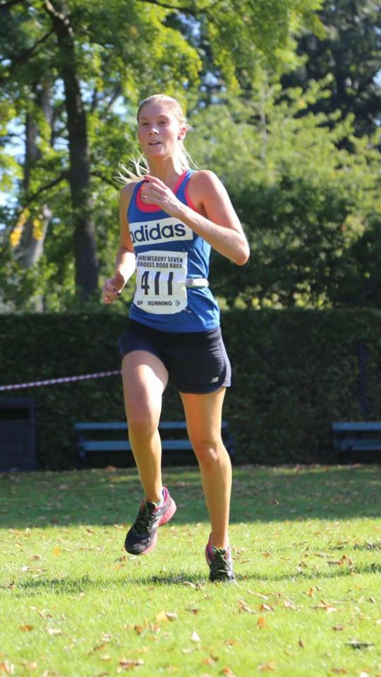  Now Caitlyn - seen here doing a triathalon- has got really into her sport and it has lifted her sex drive