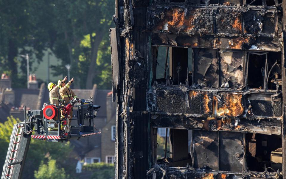  Harrowing stories have emerged of families separated as they fled the horror blaze