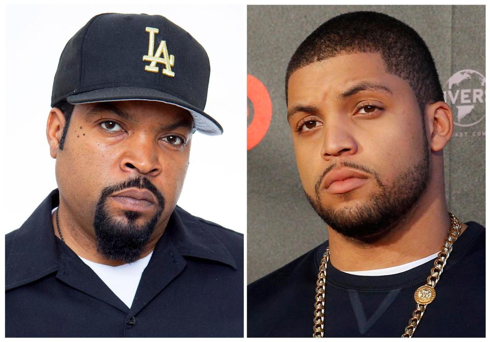  Ice Cube's son O'Shea Jackson Jr, 26, looks so much like his dad that he portrayed him in the 2015 movie Straight Outta Compton